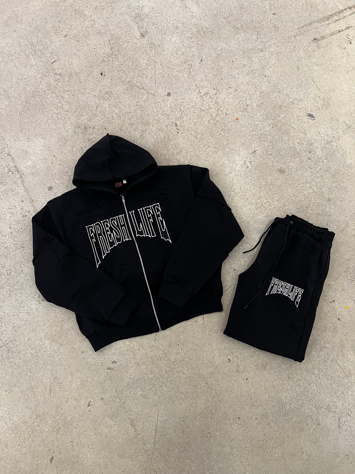 Deconstruct Suit Black